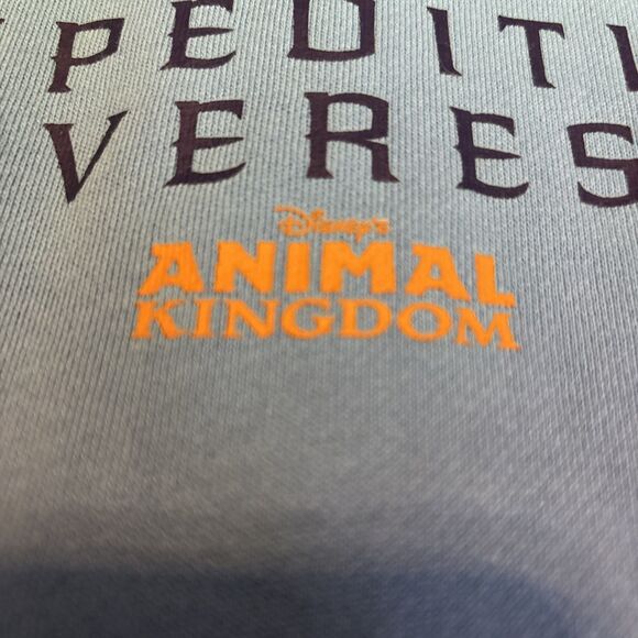 Walt Disney World Sweater Mens Expedition Everest Animal Kingdom Shirt Small - Picture 7 of 9